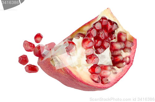 Image of Ripe pomegranate fruit