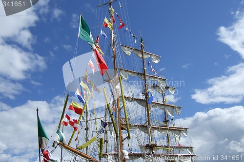 Image of Tall Ship's Race in Stockholm Sweden