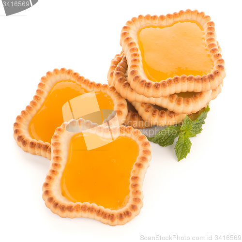 Image of Lime jam tartlets