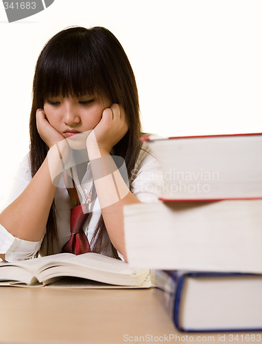 Image of Student studying