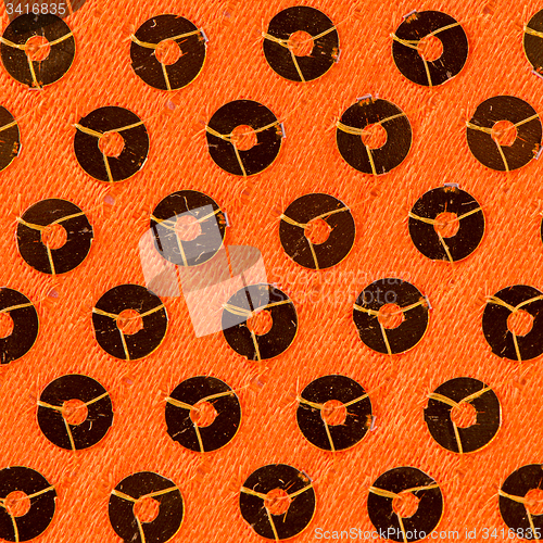 Image of Orange paillette background