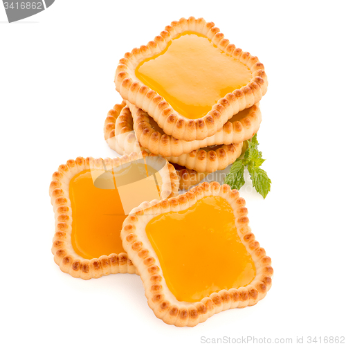 Image of Lime jam tartlets