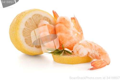 Image of Shrimp with lime