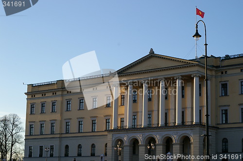 Image of The royal palace in Oslo