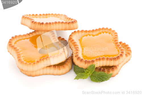 Image of Lime jam tartlets