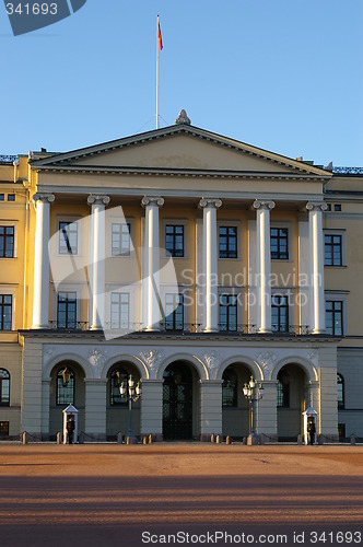 Image of The royalpalace in Oslo