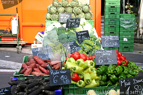 Image of Vegetable market