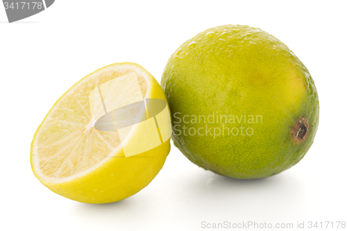 Image of Fresh green limes