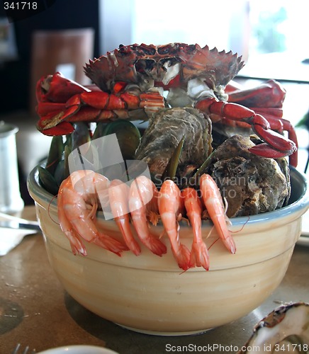 Image of Seafood on ice