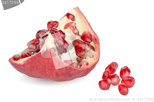 Image of Ripe pomegranate fruit