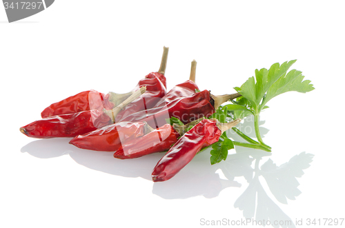 Image of Red chili peppers
