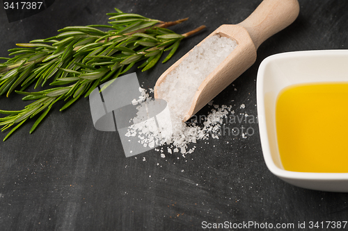Image of Cooking ingredients for mediterranean cuisine