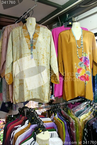 Image of Traditional asian fabrics