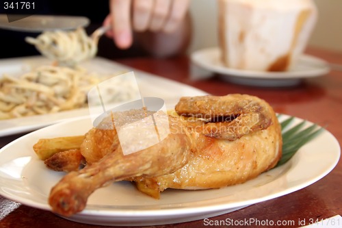 Image of Fried chicken