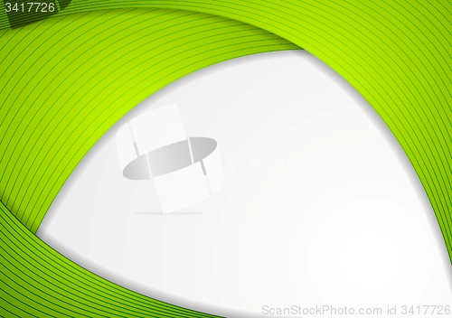Image of Abstract modern corporate wavy background