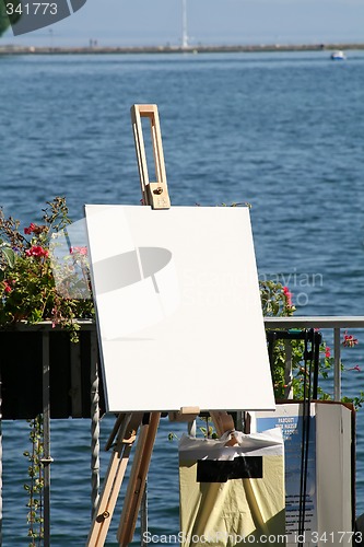 Image of Lakeside easel