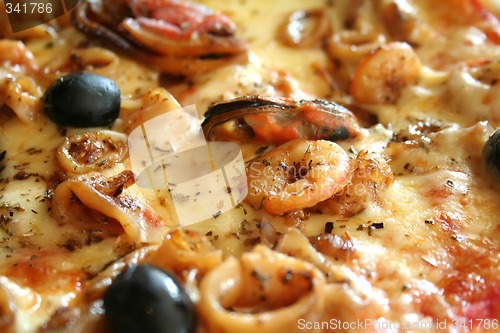 Image of Seafood pizza