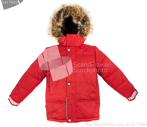 Image of Warm jacket isolated