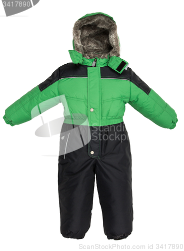 Image of Childrens snowsuit fall