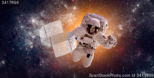 Image of Astronaut in outer space