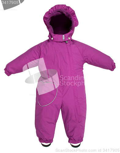 Image of Childrens snowsuit fall