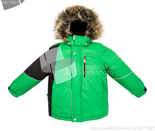 Image of Warm jacket isolated