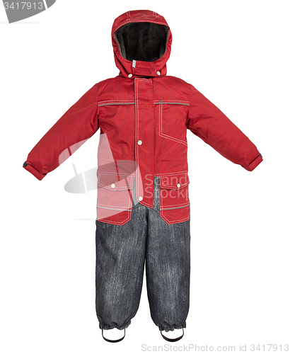 Image of Childrens snowsuit fall