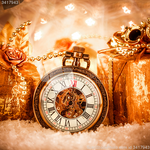 Image of Christmas pocket watch