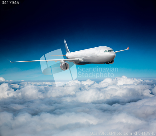 Image of Passenger Airliner in the sky