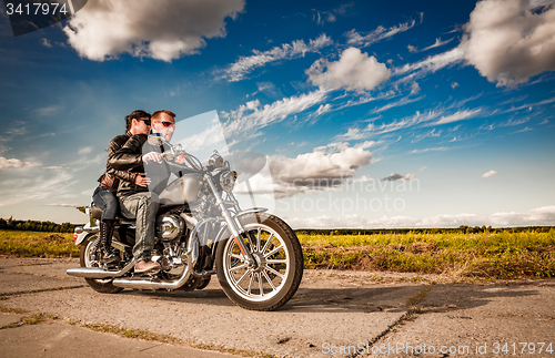 Image of Bikers on the road