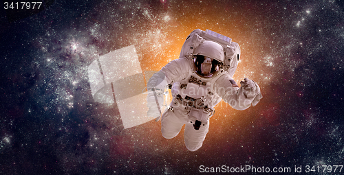 Image of Astronaut in outer space