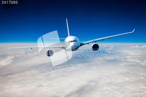 Image of Passenger Airliner in the sky