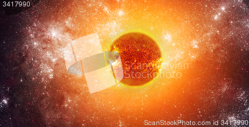 Image of Sun in Space