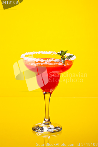 Image of Watermelon martini drink