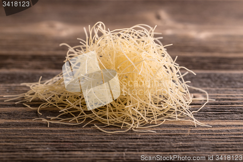 Image of Raw filini pasta