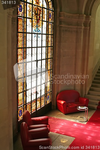 Image of Sofas stained glass