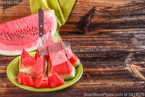Image of Watermelon triangle