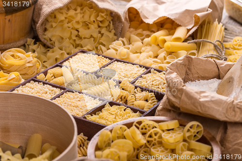 Image of Various pasta