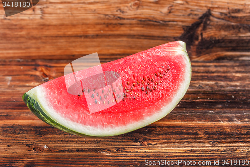 Image of Big watermelon slice