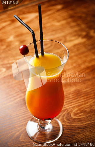 Image of Cocktail with orange Juice 