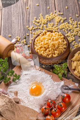 Image of Ingredients for pasta