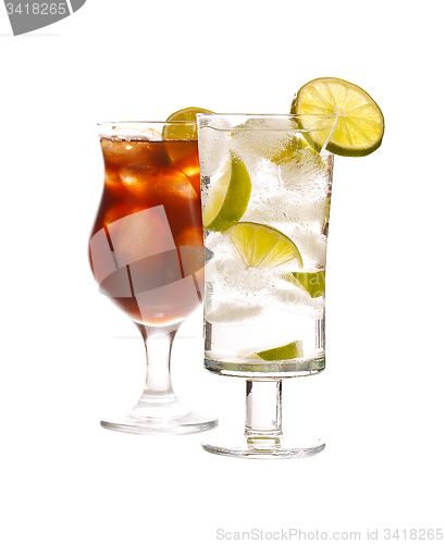 Image of Vodka and cola drink