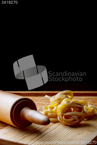 Image of Pasta and rolling-pin