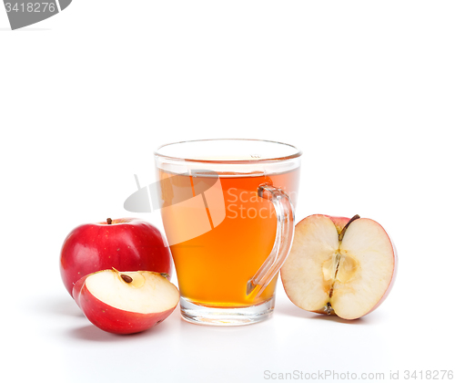 Image of Apple juice in glass 