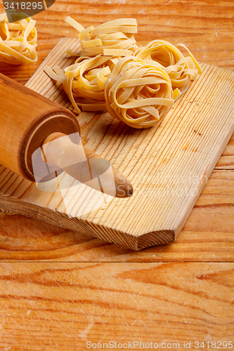 Image of Fresh homemade tagliatelle