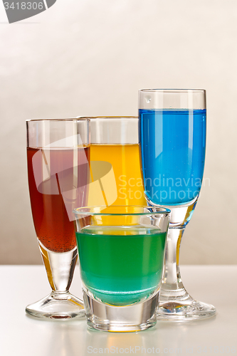 Image of Cocktails with alcohol