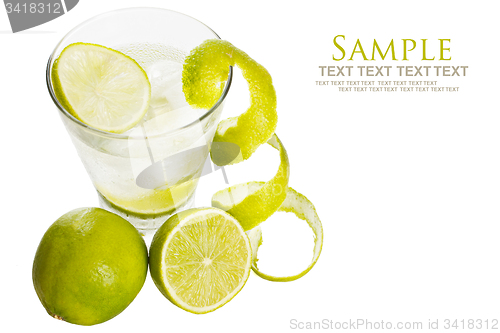 Image of Vodka with lime