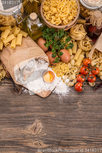 Image of Raw pasta