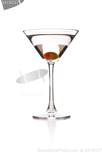 Image of Martini with olive