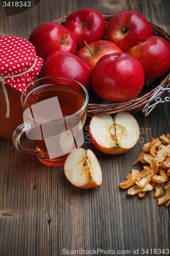 Image of Still life of apple